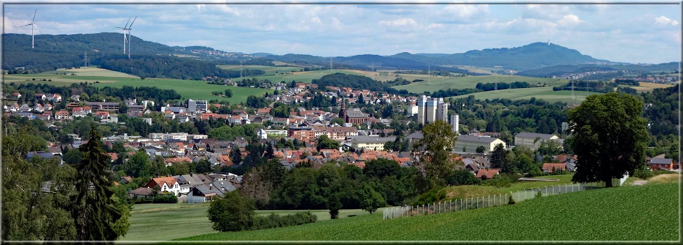 Blick auf Lebach