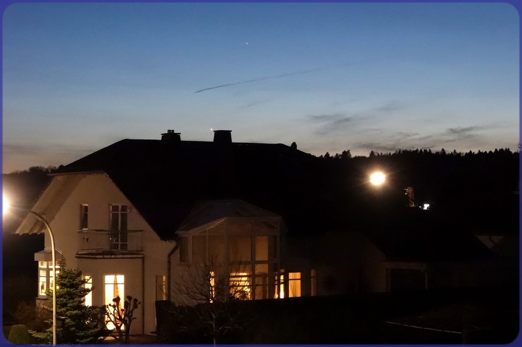 Merkur und Venus am 14. Mrz 2018