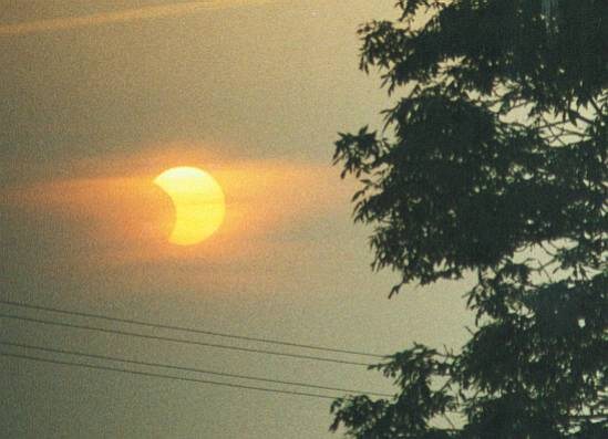 partielle Sonnenfinsternis